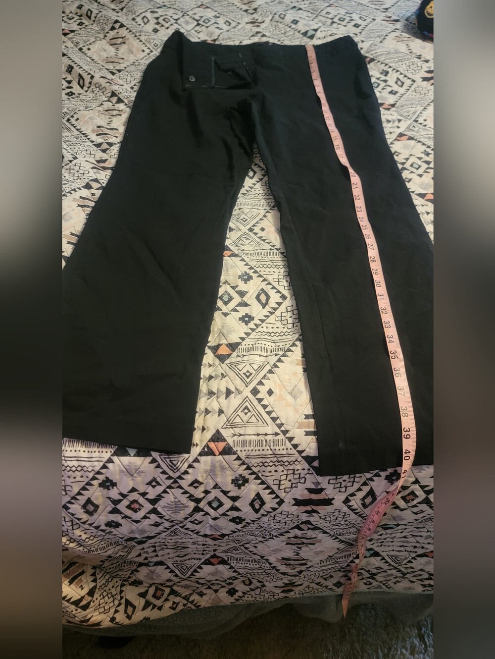 Rafaella Black Bootcut Pants